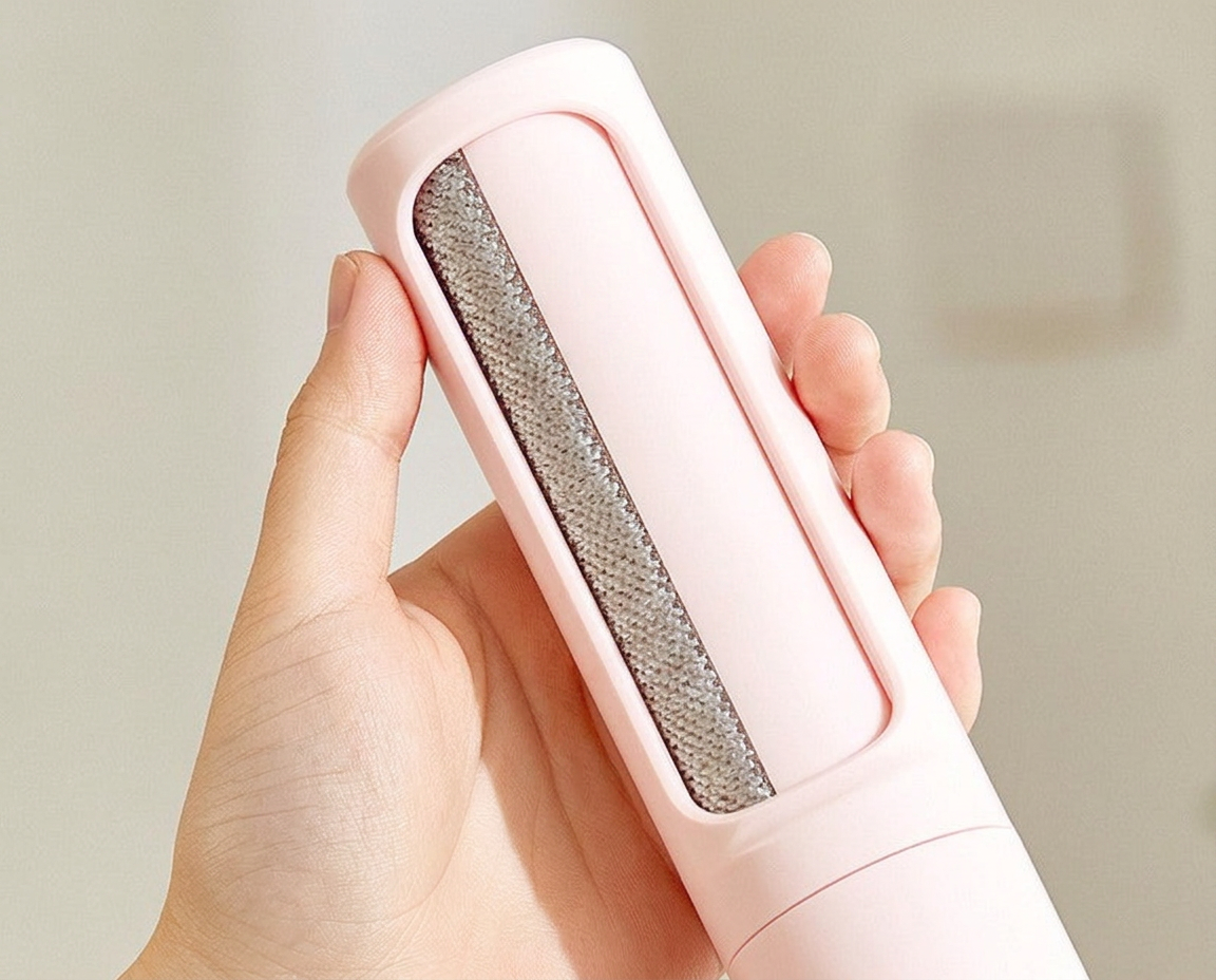 The Pet Hair Remover in use